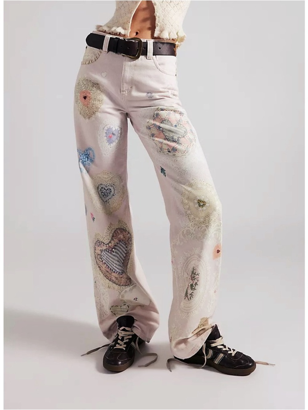 Free People / We The Free Tinsley Printed Jeans
